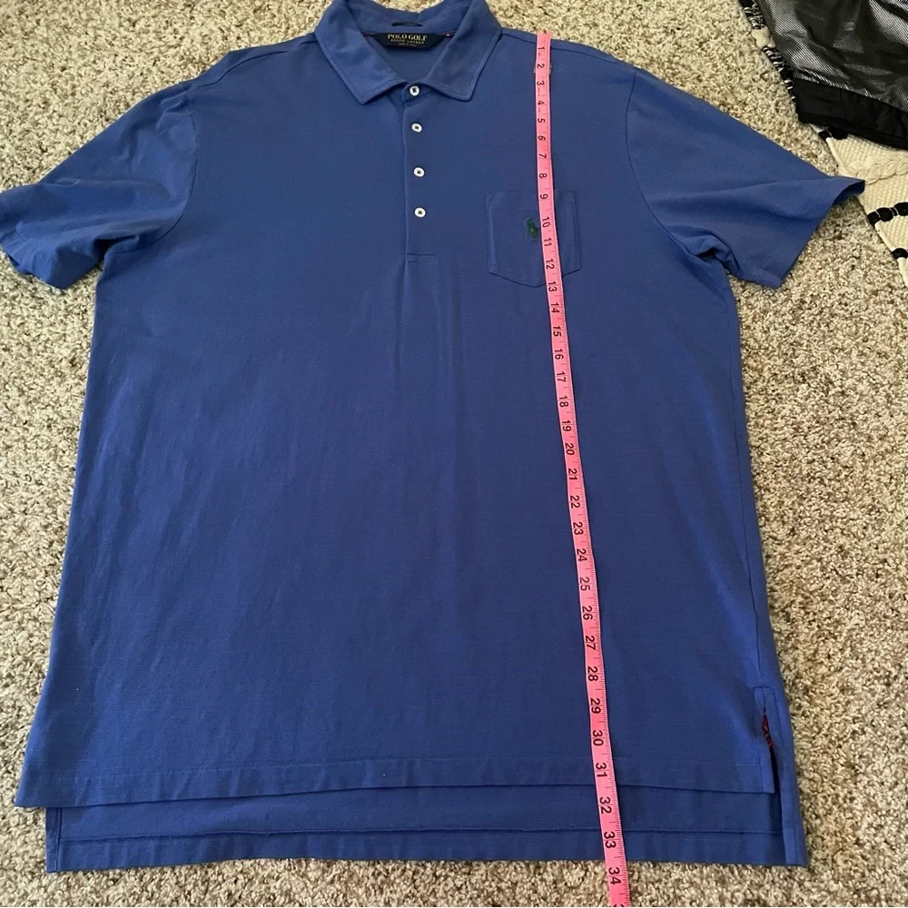 Polo by Ralph Lauren Men's Blue Polo Shirt XL